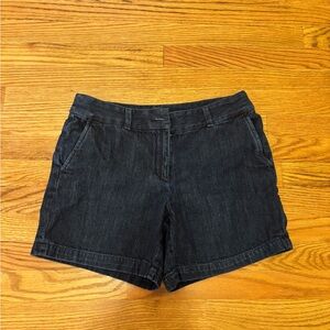 LOFT Denim Mid-Rise Shorts